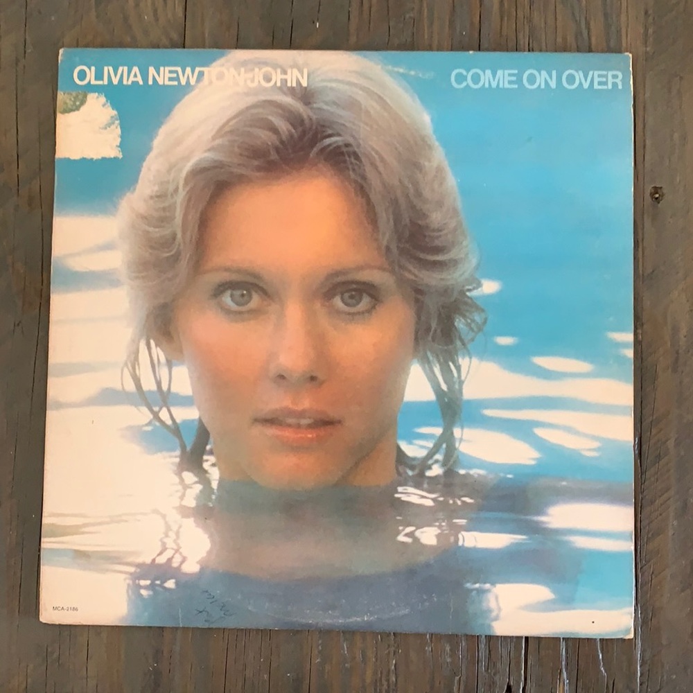 $5 Olivia Newton John vinyl record